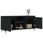 vidaXL TV-Schrank Schwarz 104x35x50 cm Holzwerkstoff vidaXL TV-Schrank Schwarz 104x35x50 cm Holzwerkstoff