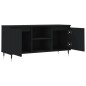 vidaXL TV-Schrank Schwarz 104x35x50 cm Holzwerkstoff vidaXL TV-Schrank Schwarz 104x35x50 cm Holzwerkstoff
