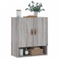 vidaXL Wandschrank Grau Sonoma 60x31x70 cm Holzwerkstoff vidaXL Wandschrank Grau Sonoma 60x31x70 cm Holzwerkstoff