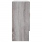 vidaXL Wandschrank Grau Sonoma 60x31x70 cm Holzwerkstoff vidaXL Wandschrank Grau Sonoma 60x31x70 cm Holzwerkstoff