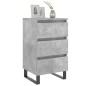 vidaXL Nachttische 2 Stk. Betongrau 40x35x69 cm Holzwerkstoff vidaXL Nachttische 2 Stk. Betongrau 40x35x69 cm Holzwerkstoff