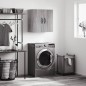 vidaXL Wandschrank Grau Sonoma 60x31x60 cm Holzwerkstoff vidaXL Wandschrank Grau Sonoma 60x31x60 cm Holzwerkstoff