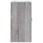 vidaXL Wandschrank Grau Sonoma 60x31x60 cm Holzwerkstoff vidaXL Wandschrank Grau Sonoma 60x31x60 cm Holzwerkstoff