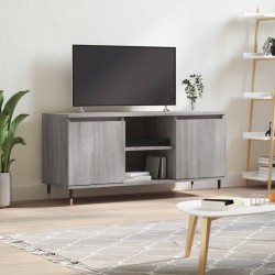 vidaXL TV-Schrank Grau Sonoma 104x35x50 cm Holzwerkstoff