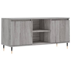 vidaXL TV-Schrank Grau Sonoma 104x35x50 cm Holzwerkstoff