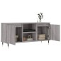 vidaXL TV-Schrank Grau Sonoma 104x35x50 cm Holzwerkstoff vidaXL TV-Schrank Grau Sonoma 104x35x50 cm Holzwerkstoff
