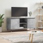 vidaXL TV-Schrank Betongrau 104x35x50 cm Holzwerkstoff vidaXL TV-Schrank Betongrau 104x35x50 cm Holzwerkstoff
