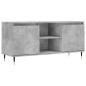 vidaXL TV-Schrank Betongrau 104x35x50 cm Holzwerkstoff vidaXL TV-Schrank Betongrau 104x35x50 cm Holzwerkstoff