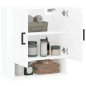 vidaXL Wandschrank Hochglanz-Weiß 60x31x70 cm Holzwerkstoff vidaXL Wandschrank Hochglanz-Weiß 60x31x70 cm Holzwerkstoff