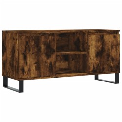 vidaXL TV-Schrank Räuchereiche 104x35x50 cm Holzwerkstoff