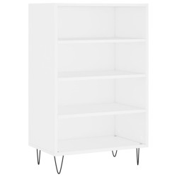 vidaXL Highboard Weiß 57x35x90 cm Holzwerkstoff