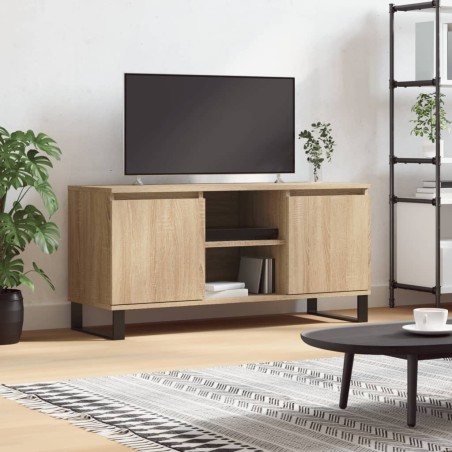 vidaXL TV-Schrank Sonoma-Eiche 104x35x50 cm Holzwerkstoff