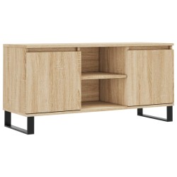 vidaXL TV-Schrank Sonoma-Eiche 104x35x50 cm Holzwerkstoff