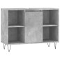 vidaXL Badschrank Betongrau 80x33x60 cm Holzwerkstoff vidaXL Badschrank Betongrau 80x33x60 cm Holzwerkstoff
