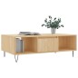vidaXL Couchtisch Sonoma-Eiche 104x60x35 cm Holzwerkstoff vidaXL Couchtisch Sonoma-Eiche 104x60x35 cm Holzwerkstoff