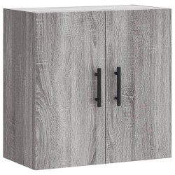 vidaXL Wandschrank Grau Sonoma 60x31x60 cm Holzwerkstoff
