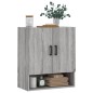 vidaXL Wandschrank Grau Sonoma 60x31x70 cm Holzwerkstoff vidaXL Wandschrank Grau Sonoma 60x31x70 cm Holzwerkstoff