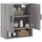 vidaXL Wandschrank Grau Sonoma 60x31x70 cm Holzwerkstoff vidaXL Wandschrank Grau Sonoma 60x31x70 cm Holzwerkstoff