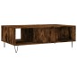vidaXL Couchtisch Räuchereiche 104x60x35 cm Holzwerkstoff vidaXL Couchtisch Räuchereiche 104x60x35 cm Holzwerkstoff