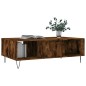vidaXL Couchtisch Räuchereiche 104x60x35 cm Holzwerkstoff vidaXL Couchtisch Räuchereiche 104x60x35 cm Holzwerkstoff