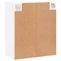 vidaXL Wandschrank Weiß 60x31x70 cm Holzwerkstoff vidaXL Wandschrank Weiß 60x31x70 cm Holzwerkstoff
