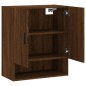 vidaXL Wandschrank Braun Eichen-Optik 60x31x70 cm Holzwerkstoff vidaXL Wandschrank Braun Eichen-Optik 60x31x70 cm Holzwerkstoff