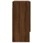 vidaXL Wandschrank Braun Eichen-Optik 60x31x70 cm Holzwerkstoff vidaXL Wandschrank Braun Eichen-Optik 60x31x70 cm Holzwerkstoff