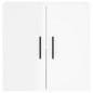 vidaXL Wandschrank Hochglanz-Weiß 60x31x60 cm Holzwerkstoff vidaXL Wandschrank Hochglanz-Weiß 60x31x60 cm Holzwerkstoff