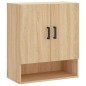 vidaXL Wandschrank Sonoma-Eiche 60x31x70 cm Holzwerkstoff vidaXL Wandschrank Sonoma-Eiche 60x31x70 cm Holzwerkstoff