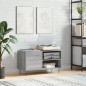 vidaXL Plattenschrank Grau Sonoma 85x38x48 cm Holzwerkstoff vidaXL Plattenschrank Grau Sonoma 85x38x48 cm Holzwerkstoff