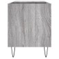 vidaXL Plattenschrank Grau Sonoma 85x38x48 cm Holzwerkstoff vidaXL Plattenschrank Grau Sonoma 85x38x48 cm Holzwerkstoff
