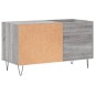 vidaXL Plattenschrank Grau Sonoma 85x38x48 cm Holzwerkstoff vidaXL Plattenschrank Grau Sonoma 85x38x48 cm Holzwerkstoff