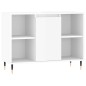 vidaXL Badschrank Hochglanz-Weiß 80x33x60 cm Holzwerkstoff vidaXL Badschrank Hochglanz-Weiß 80x33x60 cm Holzwerkstoff