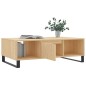 vidaXL Couchtisch Sonoma-Eiche 104x60x35 cm Holzwerkstoff vidaXL Couchtisch Sonoma-Eiche 104x60x35 cm Holzwerkstoff