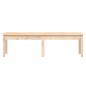 vidaXL Gartenbank 2-Sitzer 159,5x44x45 cm Massivholz Kiefer vidaXL Gartenbank 2-Sitzer 159,5x44x45 cm Massivholz Kiefer