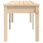 vidaXL Gartenbank 2-Sitzer 159,5x44x45 cm Massivholz Kiefer vidaXL Gartenbank 2-Sitzer 159,5x44x45 cm Massivholz Kiefer
