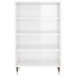 vidaXL Highboard Hochglanz-Weiß 57x35x90 cm Holzwerkstoff vidaXL Highboard Hochglanz-Weiß 57x35x90 cm Holzwerkstoff