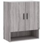 vidaXL Wandschrank Grau Sonoma 60x31x70 cm Holzwerkstoff vidaXL Wandschrank Grau Sonoma 60x31x70 cm Holzwerkstoff