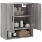 vidaXL Wandschrank Grau Sonoma 60x31x70 cm Holzwerkstoff vidaXL Wandschrank Grau Sonoma 60x31x70 cm Holzwerkstoff
