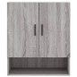vidaXL Wandschrank Grau Sonoma 60x31x70 cm Holzwerkstoff vidaXL Wandschrank Grau Sonoma 60x31x70 cm Holzwerkstoff