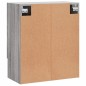 vidaXL Wandschrank Grau Sonoma 60x31x70 cm Holzwerkstoff vidaXL Wandschrank Grau Sonoma 60x31x70 cm Holzwerkstoff