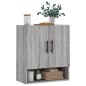 vidaXL Wandschrank Grau Sonoma 60x31x70 cm Holzwerkstoff vidaXL Wandschrank Grau Sonoma 60x31x70 cm Holzwerkstoff