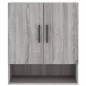 vidaXL Wandschrank Grau Sonoma 60x31x70 cm Holzwerkstoff vidaXL Wandschrank Grau Sonoma 60x31x70 cm Holzwerkstoff