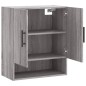 vidaXL Wandschrank Grau Sonoma 60x31x70 cm Holzwerkstoff vidaXL Wandschrank Grau Sonoma 60x31x70 cm Holzwerkstoff