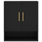 vidaXL Wandschrank Schwarz 60x31x70 cm Holzwerkstoff vidaXL Wandschrank Schwarz 60x31x70 cm Holzwerkstoff