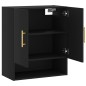 vidaXL Wandschrank Schwarz 60x31x70 cm Holzwerkstoff vidaXL Wandschrank Schwarz 60x31x70 cm Holzwerkstoff