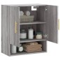 vidaXL Wandschrank Grau Sonoma 60x31x70 cm Holzwerkstoff vidaXL Wandschrank Grau Sonoma 60x31x70 cm Holzwerkstoff