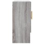 vidaXL Wandschrank Grau Sonoma 60x31x70 cm Holzwerkstoff vidaXL Wandschrank Grau Sonoma 60x31x70 cm Holzwerkstoff