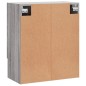 vidaXL Wandschrank Grau Sonoma 60x31x70 cm Holzwerkstoff vidaXL Wandschrank Grau Sonoma 60x31x70 cm Holzwerkstoff