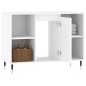 vidaXL Badschrank Weiß 80x33x60 cm Holzwerkstoff vidaXL Badschrank Weiß 80x33x60 cm Holzwerkstoff